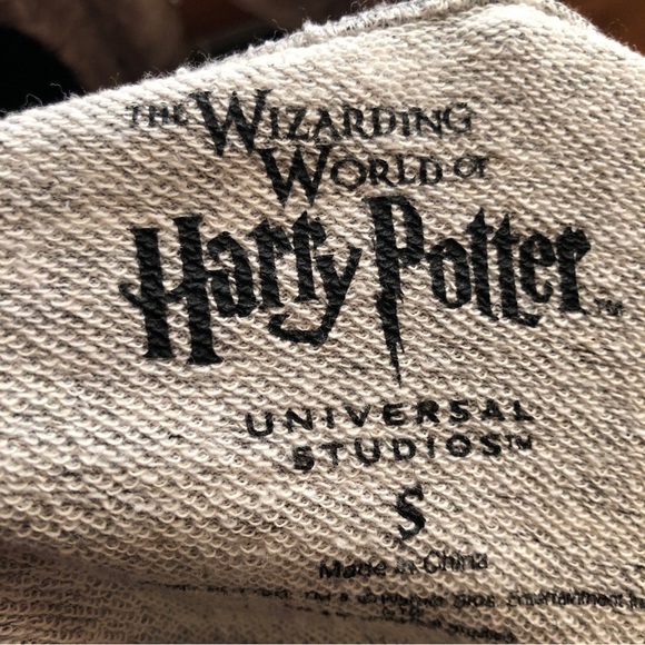 Wizarding World Harry Potter Universe Sweatshirt Zip Deathly Hallows S - Picture 8 of 8